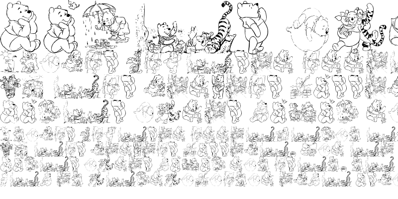 Sample of 001 Disney's Pooh1 Regular