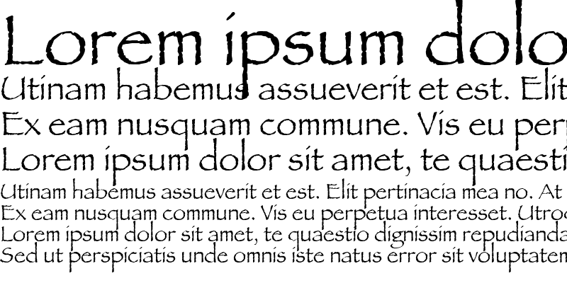 papyrus font without jagged edges