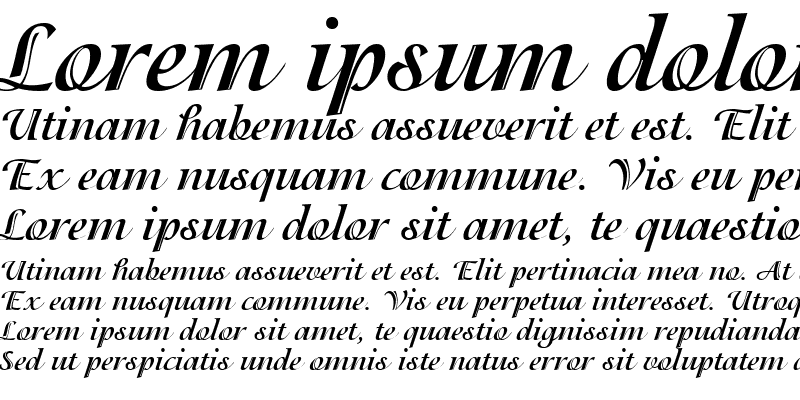 Sample of 1Isadora M Bold Regular