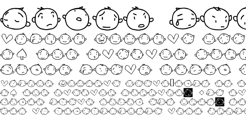 Sample of 20faces Regular