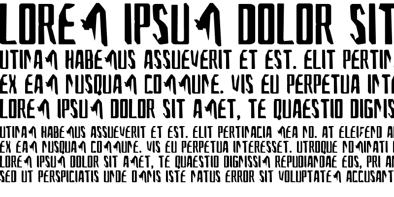Sample of A Font For The Computer People