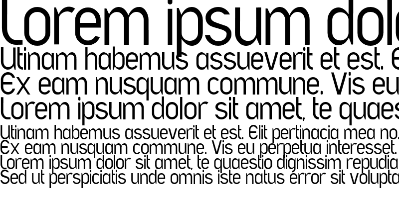 Sample of A font LIGHT PERSONAL USE