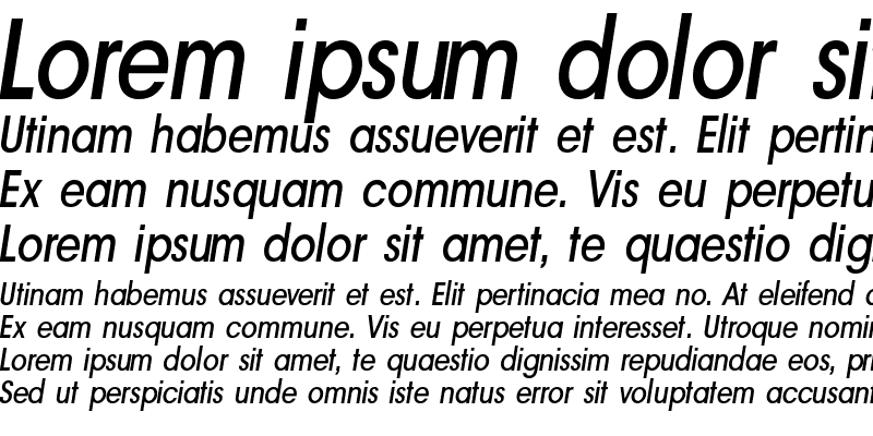 Sample of a_AvanteNrMedium Italic