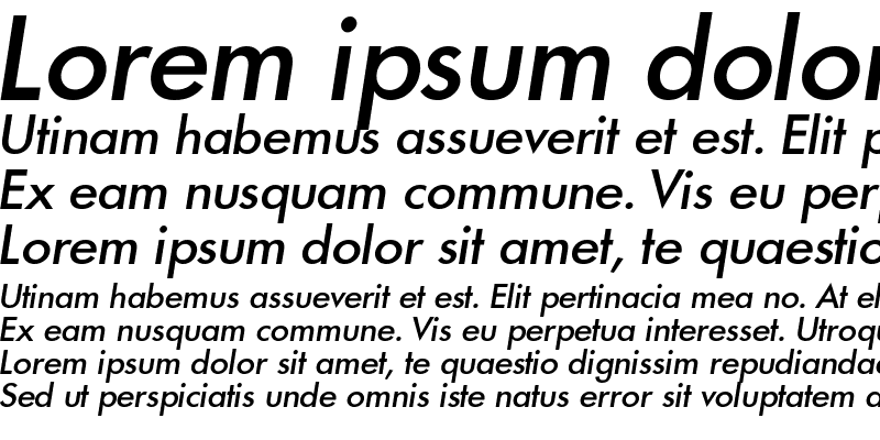 Sample of a_FuturicaMedium Italic