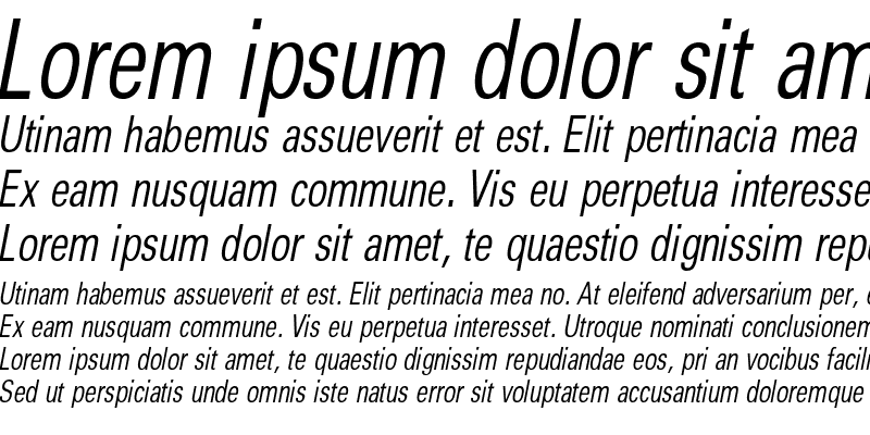 Sample of a_GroticCn Italic