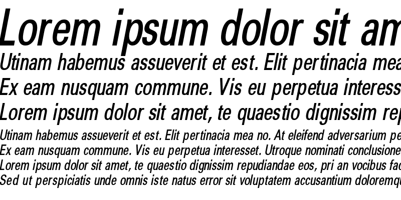 Sample of a_GroticCnDemi Italic