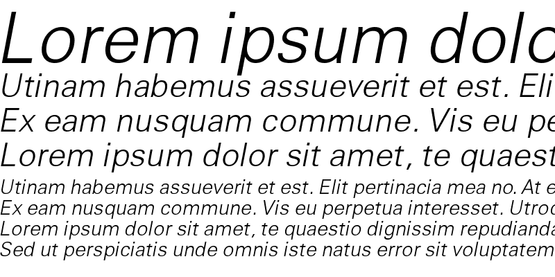 Sample of a_GroticLt Italic