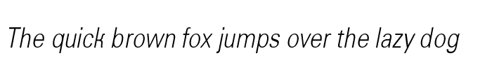 Preview of a_GroticLtNr Italic