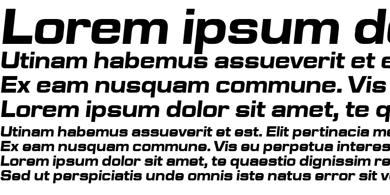 Sample of a_LineaSans Bold Italic