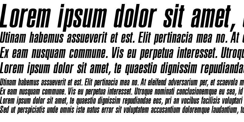 Sample of a_RubricaXtCn Italic