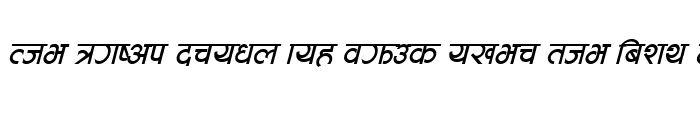 Preview of Aakriti Italic