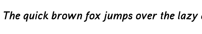 Preview of Aaux ProBold Italic Regular