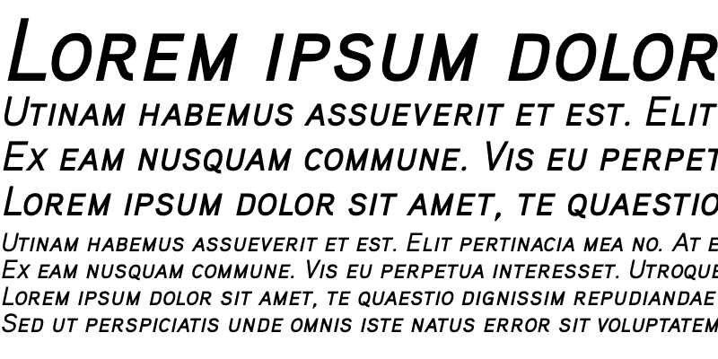 Sample of Aaux ProMedium Italic SC Regular