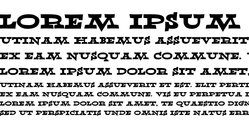 Sample of Ablefont Outlaw