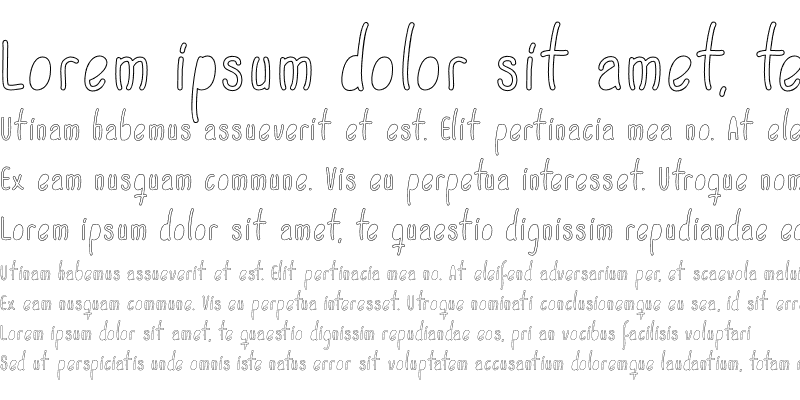 Sample of AC Wanita Outline Counters