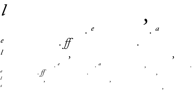 Sample of ACaslonExp Regular Italic