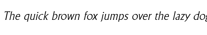Preview of AcclaimExtralight Italic