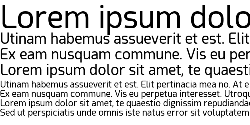 Sample of Acephimere Regular