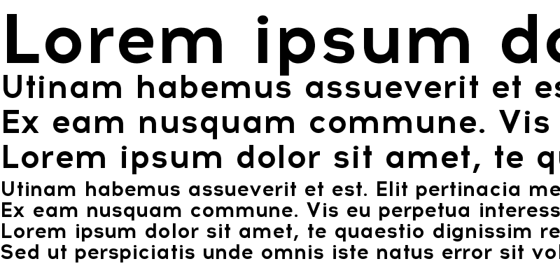 Sample of Acrom Bold