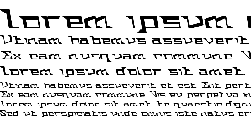 Sample of ACTStern AItalic