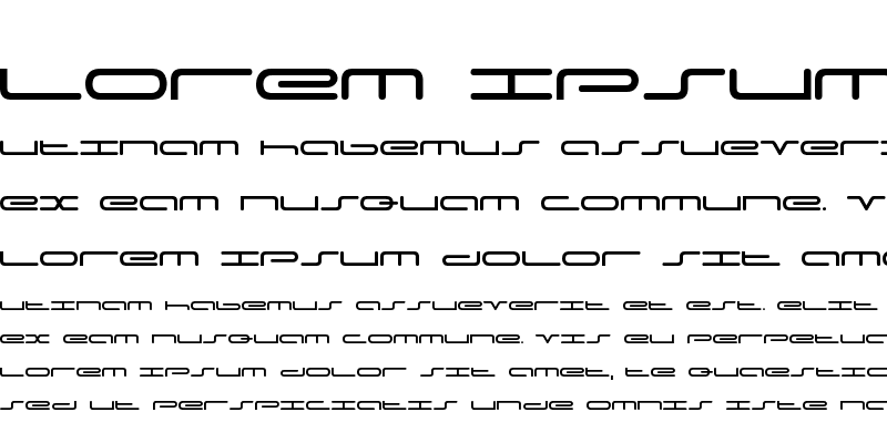 Sample of Adam's Font Regular