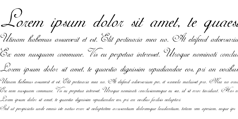 Sample of AdineKirnberg Script Regular