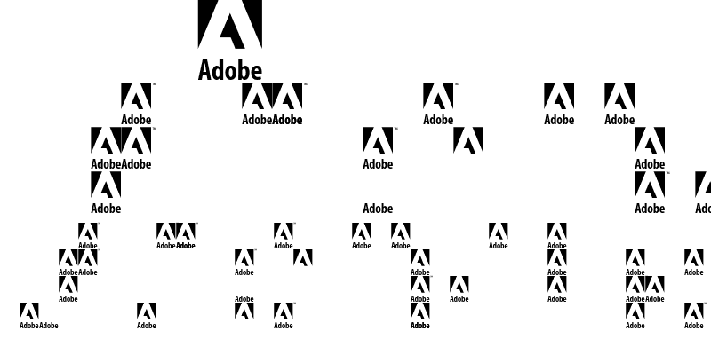 Sample of Adobe Corporate ID Adobe Regular