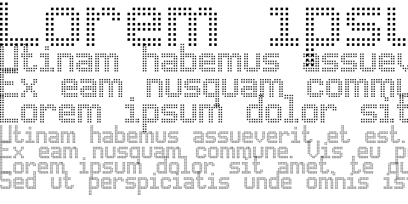 Advanced Dot Digital-7 Font : Download For Free, View Sample Text