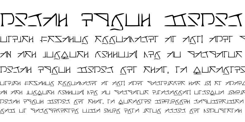 Sample of AeridanishScript