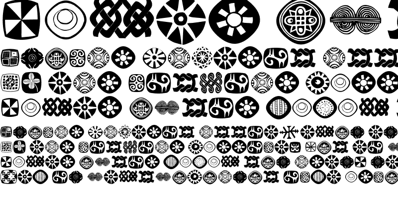 Sample of AfricanSymbols