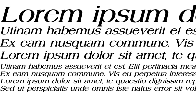 Sample of Agate Bold Italic