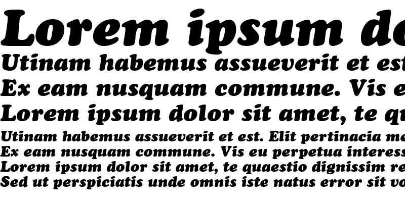 Sample of AGCrownStyle Italic