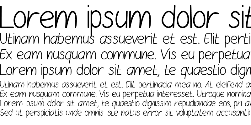 Sample of Ageng Sans