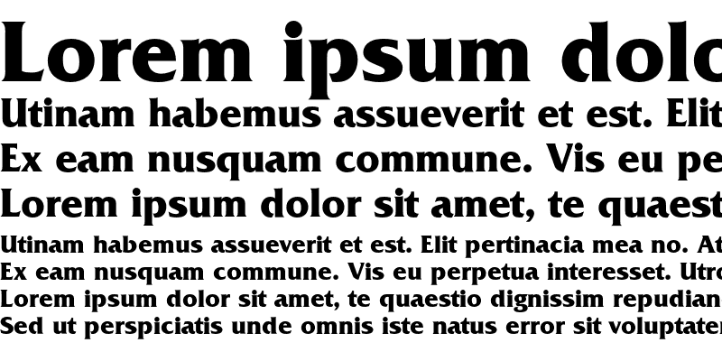 Sample of AGFriquerC Bold