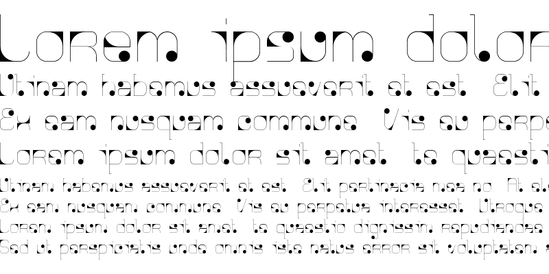 Sample of Agnes serif