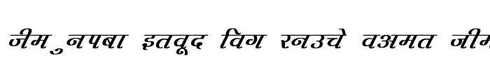 Preview of Agra Bold Italic