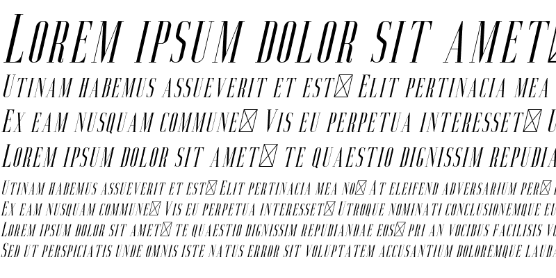 Sample of Aguero Serif Free Italic