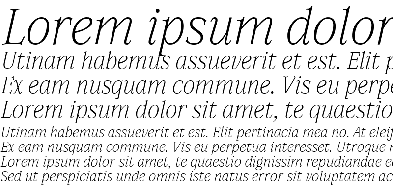 Sample of AIAlign Italic