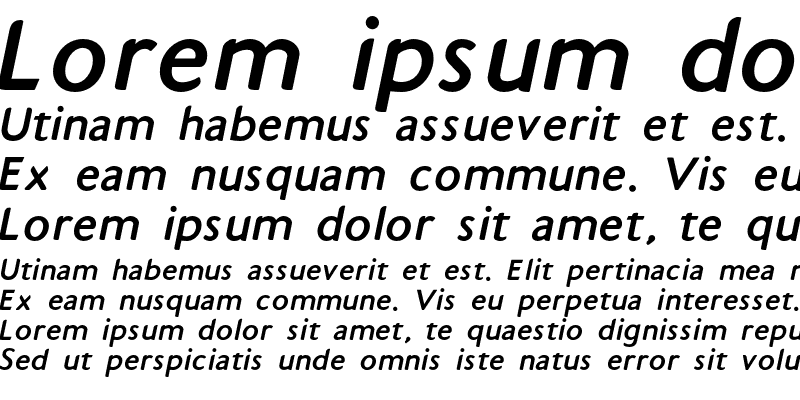 Sample of AiPaiNutaaq Bold Italic