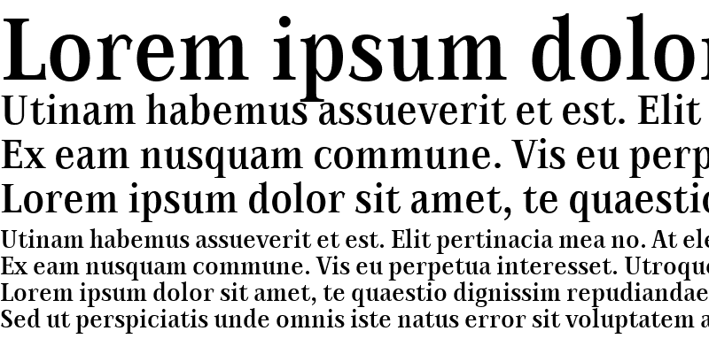 Sample of AISwan Semibold Condensed