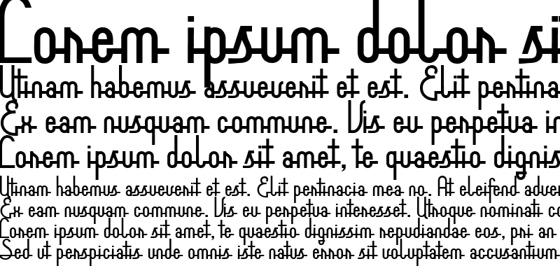 Sample of Aklirics Regular