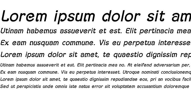 Sample of Aksaramatee Bold Italic