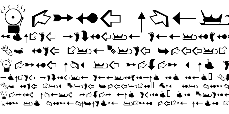 Sample of A&L Dingbats 2 Normal