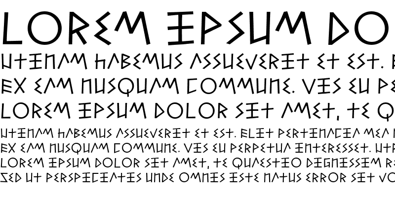 Sample of Alfabetix