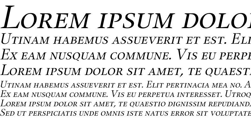 Sample of Alias UnionSC Regular Italic