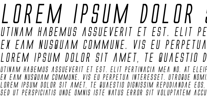 Sample of Alien League Bold Italic