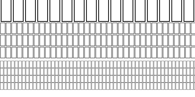 Sample of AlJazerah Bold