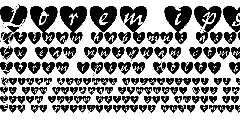 Sample of All-Hearts