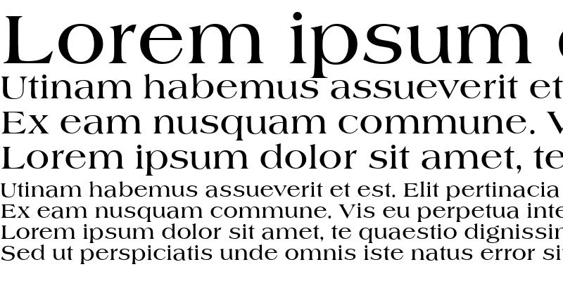 Sample of Almeria Bold