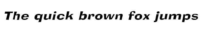 Preview of AlorNarrowWide Italic
